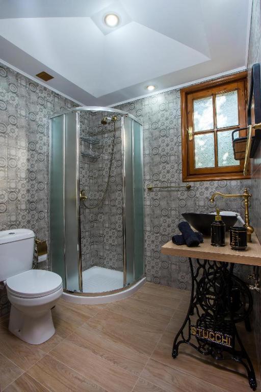 Old Nest House Villa Salakos ภายนอก รูปภาพ